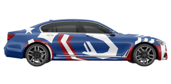 Printable Vinyl Captain Wear Car Wrap PVC Vinyl Film 1.52m 160g Polymeric Substitute To MPI 1105