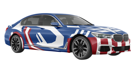 Printable Vinyl Captain Wear Car Wrap PVC Vinyl Film 1.52m 160g Polymeric Substitute To MPI 1105