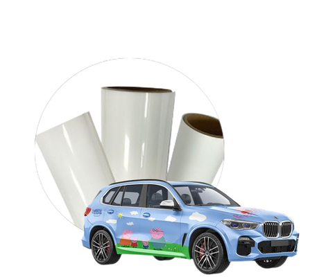 GMT Printable Digital Auto Wrap Peppa Pig Custom 160g Double PE Coated Liner