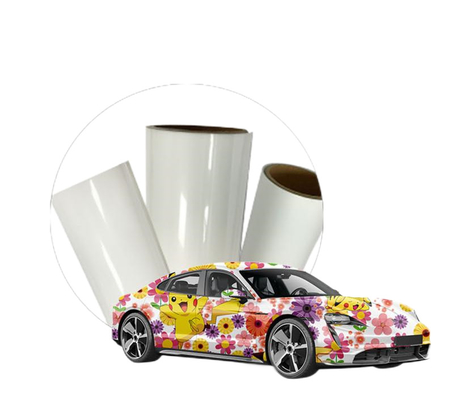 Monomeric Customized Digital Print Car Wrap MPI 1105 Sunflowers Patterns