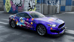Space Laika Cartoon Custom Car Wrap Vinyl Material 2-3 Years Warranty