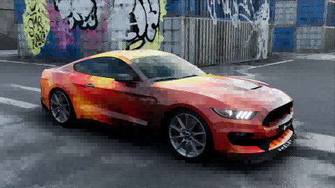 Sunrise Flow Custom Car Wrap Vinyl Polymeric PVC Bubble Free Vinyl