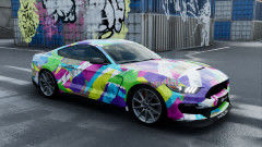 Splicing Pattern Commercial Vehicle Wraps