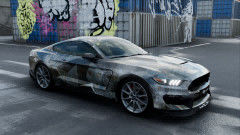 Panzerfaust Printed Car Vinyl Wrap Rolls Industrial Design Grey Glue