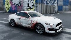 Bloody Slaughter Printed Car Vinyl Wrap DIY Design Printable Car Film