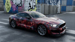 Fire Volcano 160g Printed Car Vinyl Wrap textured 2-3 Years Warranty