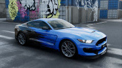 Brush Scratch Matte Blue Printed Car Vinyl Wrap ISO SGS Approval