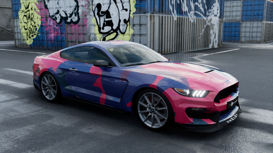 Magic Mana Matte Cast Vinyl Wrap , 50micron Colour Changing Vinyl Wrap