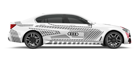 GMT Glossy High Transparent Economic Lamination Film Monomeric 1.52*58m 90g/㎡ Grey Layer PVC Film Protection