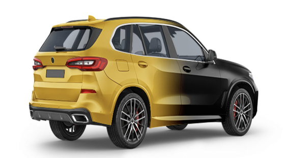 GMT Printable Vinyl Gredient in khaki and black Digital Print Car Wrap Vinyl Film Substitute to MPI 1105