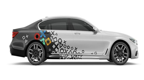 Geometry Digital Print Car Wrap Vinyl Personalized Customization