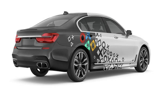 Geometry Digital Print Car Wrap Vinyl Personalized Customization