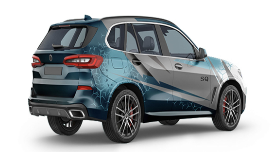 1.52*58m Printable Vinyl Three color Spider Grain Pattern 50mic Gloss Car Vinyl Wrap Rolls Substitute to MPI 1105