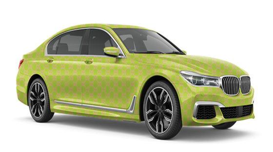 Double G Auto Body Wrap Material , SGS Bubble Free Custom Car Wraps Roll