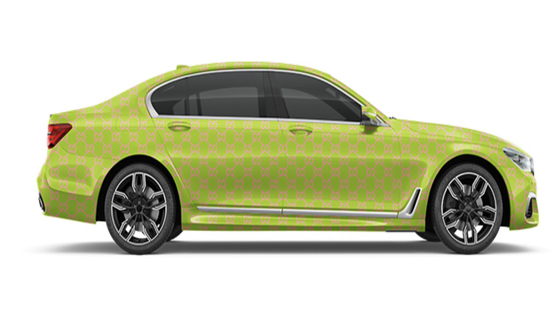 Double G Auto Body Wrap Material , SGS Bubble Free Custom Car Wraps Roll