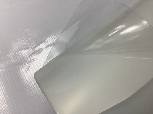 Glossy High Transparent Lamination Film Roll 1.52*58m Without PE Layer PVC Film Protection