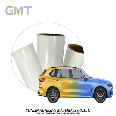 GMT Printable Vinyl Gredient in blue and yellow Digital Print Car Wrap 85-105mircon Polymeric Substitute to MPI 1105