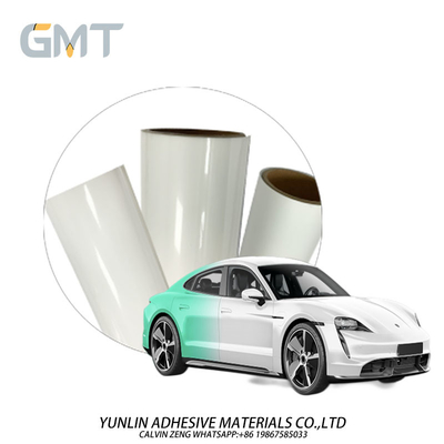 GMT Printable Vinyl Gredient in white and green Digital Print Car Wrap Cartoon Character Substitute to MPI 1105