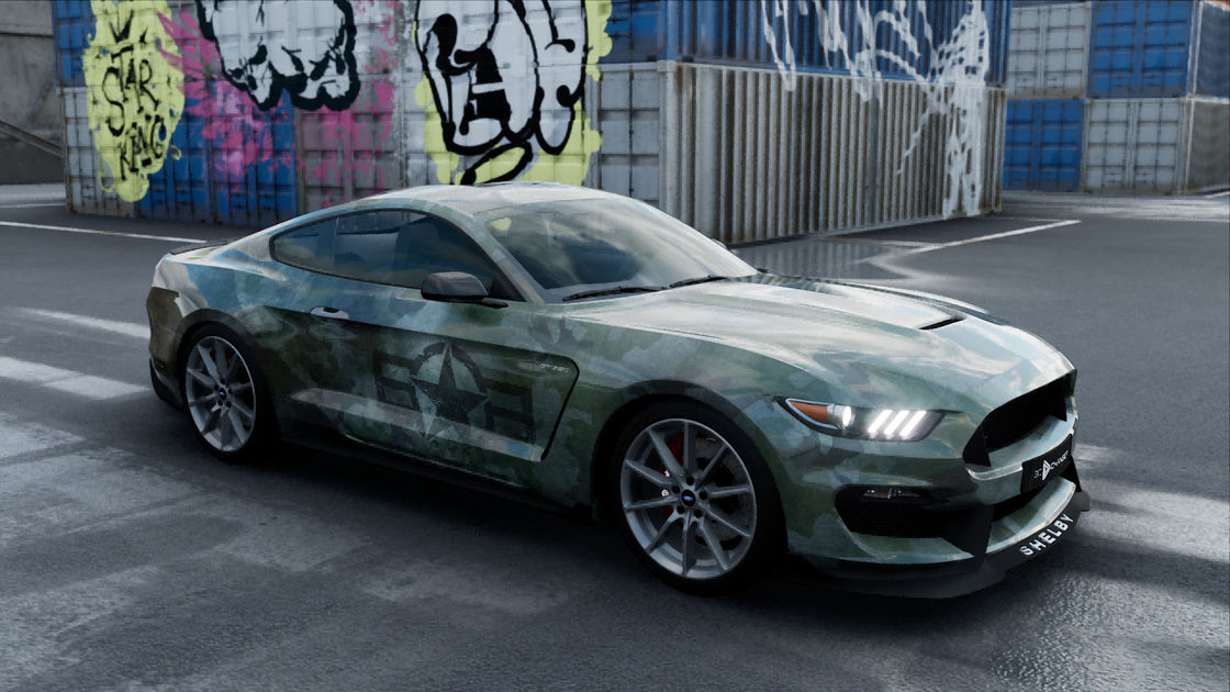 Forest Warfare Vinyl Wrap Material , ISO SGS Custom Car Wraps
