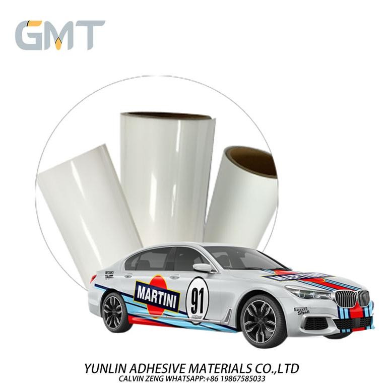 Water Resistant Car Wrap Film Roll Martini 91 Racer 160g Double PE Coated Vinyl Digital